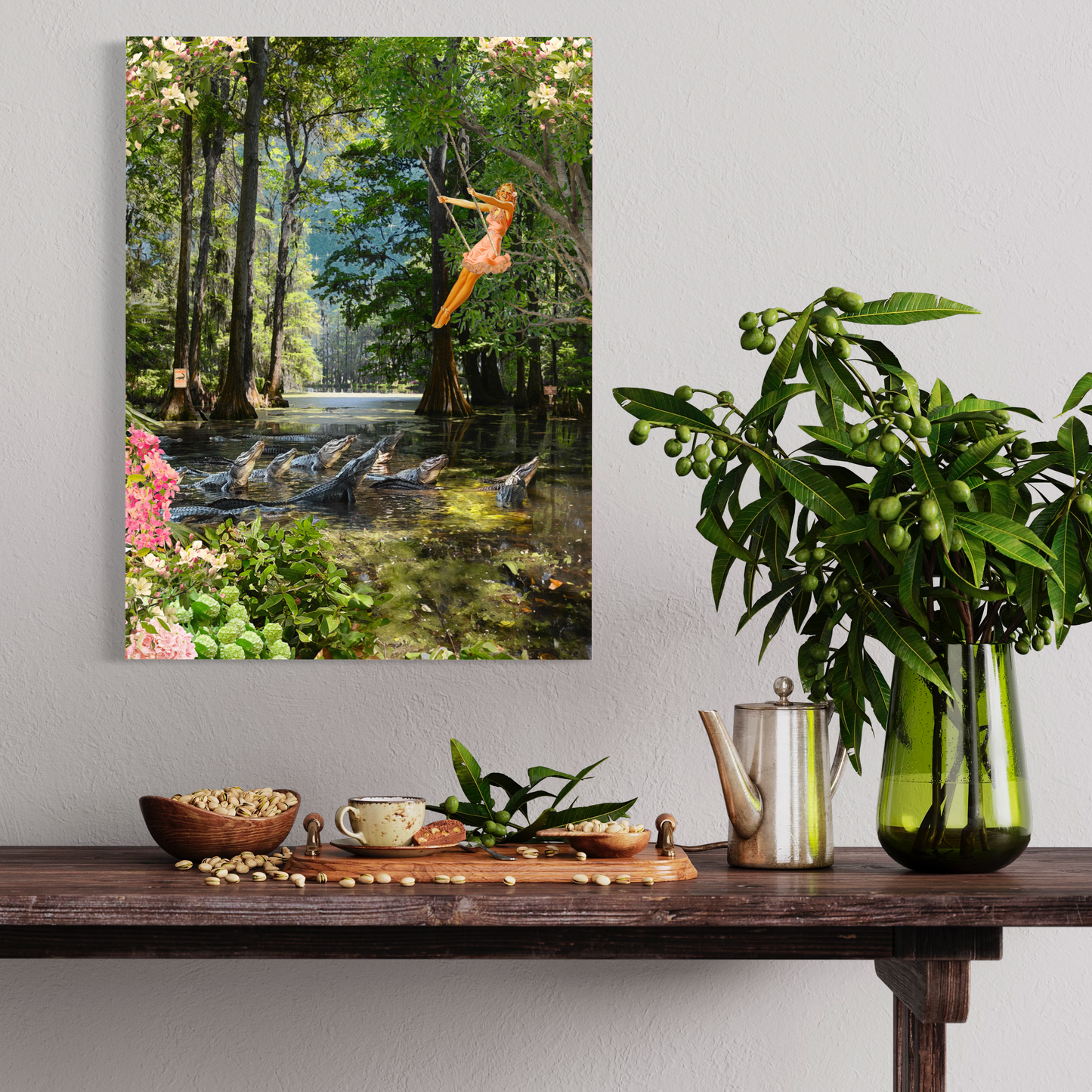 "That Bayou Swing" Canvas Prints