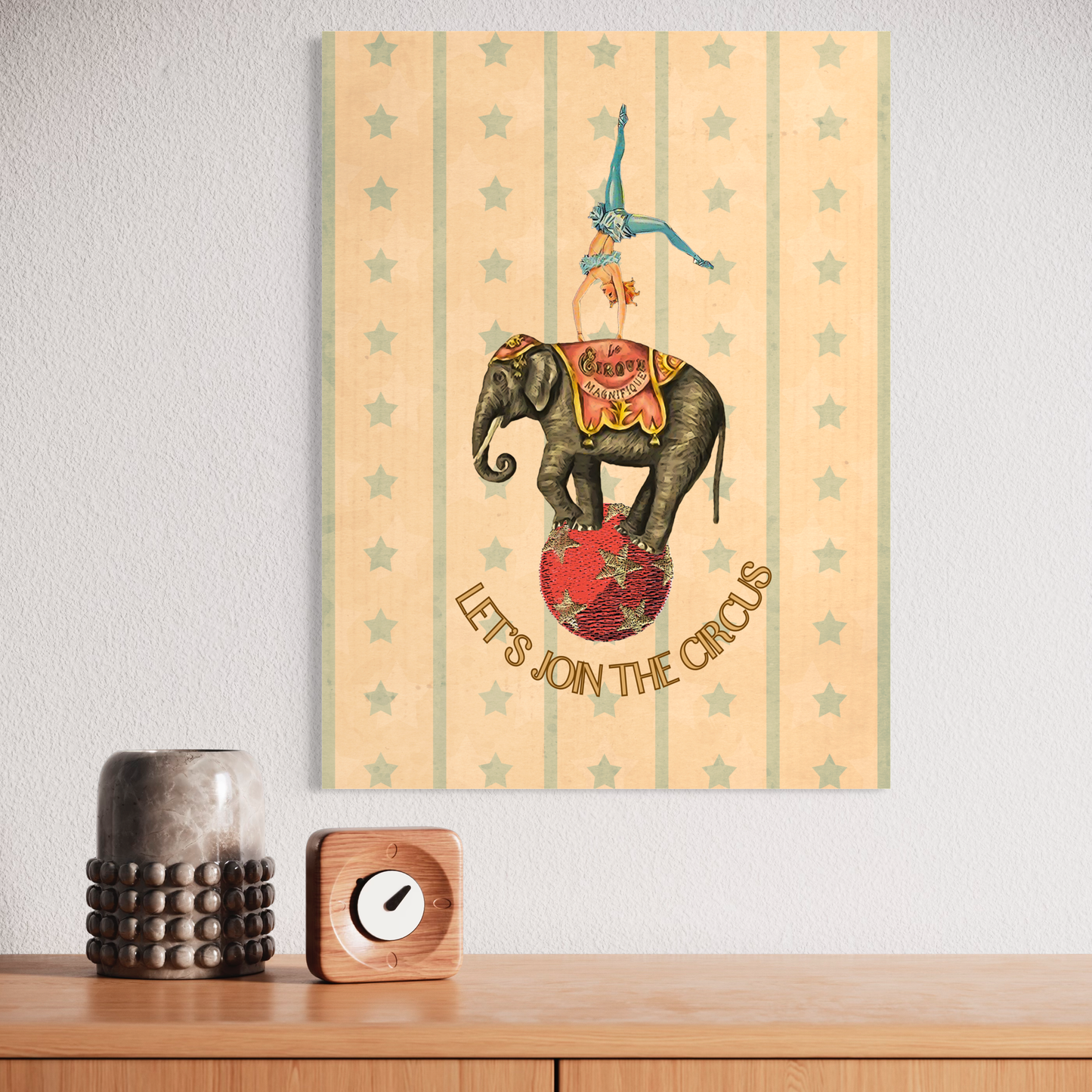 Poster Prints "Let's Join the Circus I"