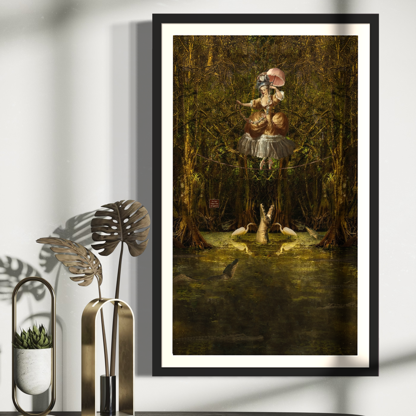 "Bayou Promenade" Framed Prints