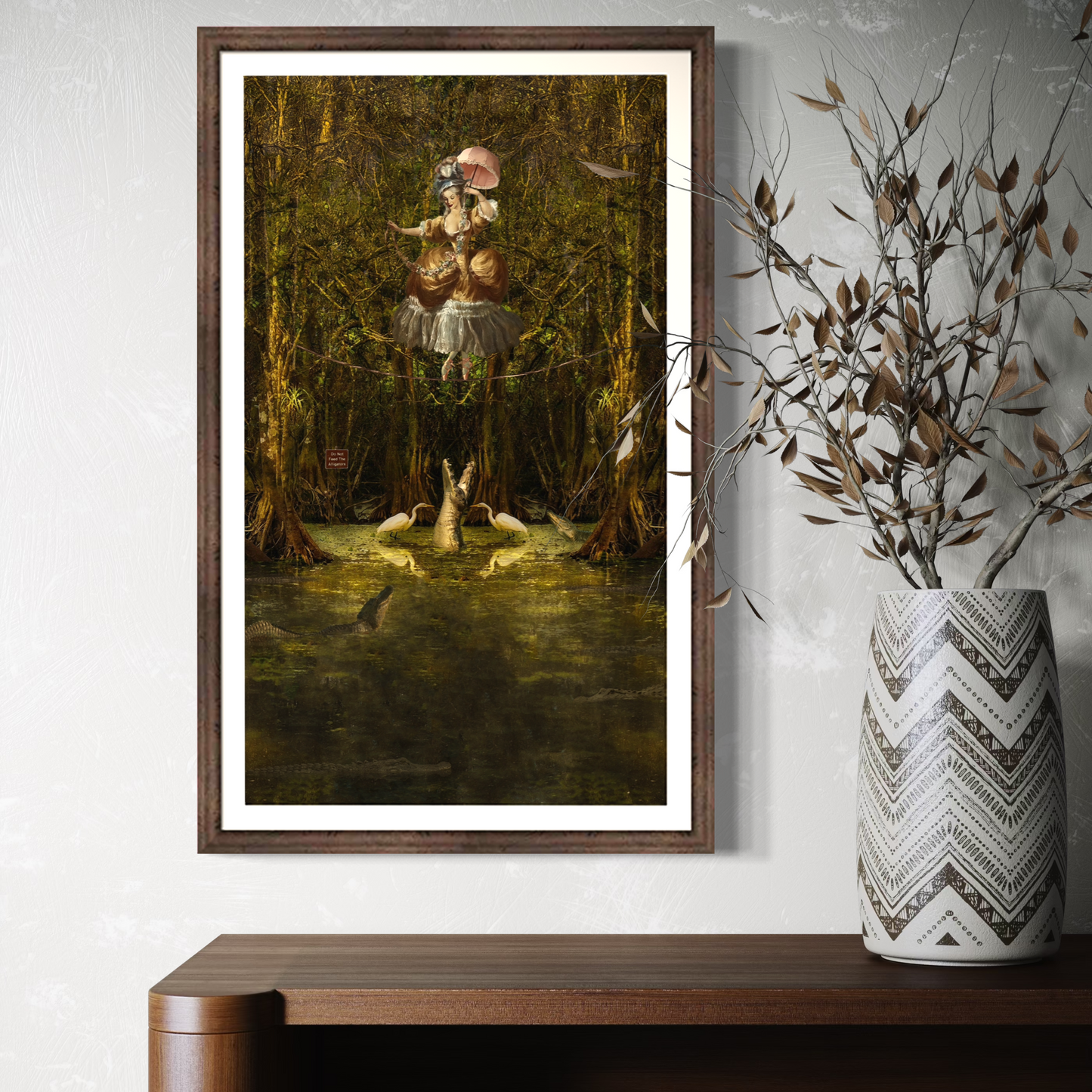 "Bayou Promenade" Framed Prints