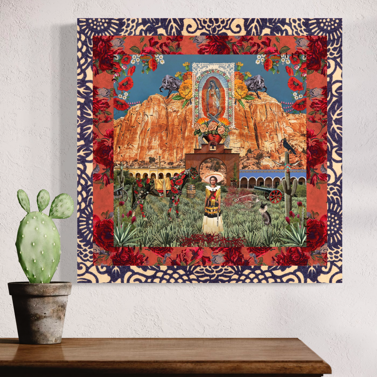 "Frida de las Adelitas" Canvas Prints