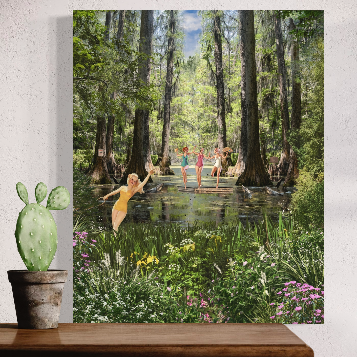 "Bayou Summer" Canvas Prints