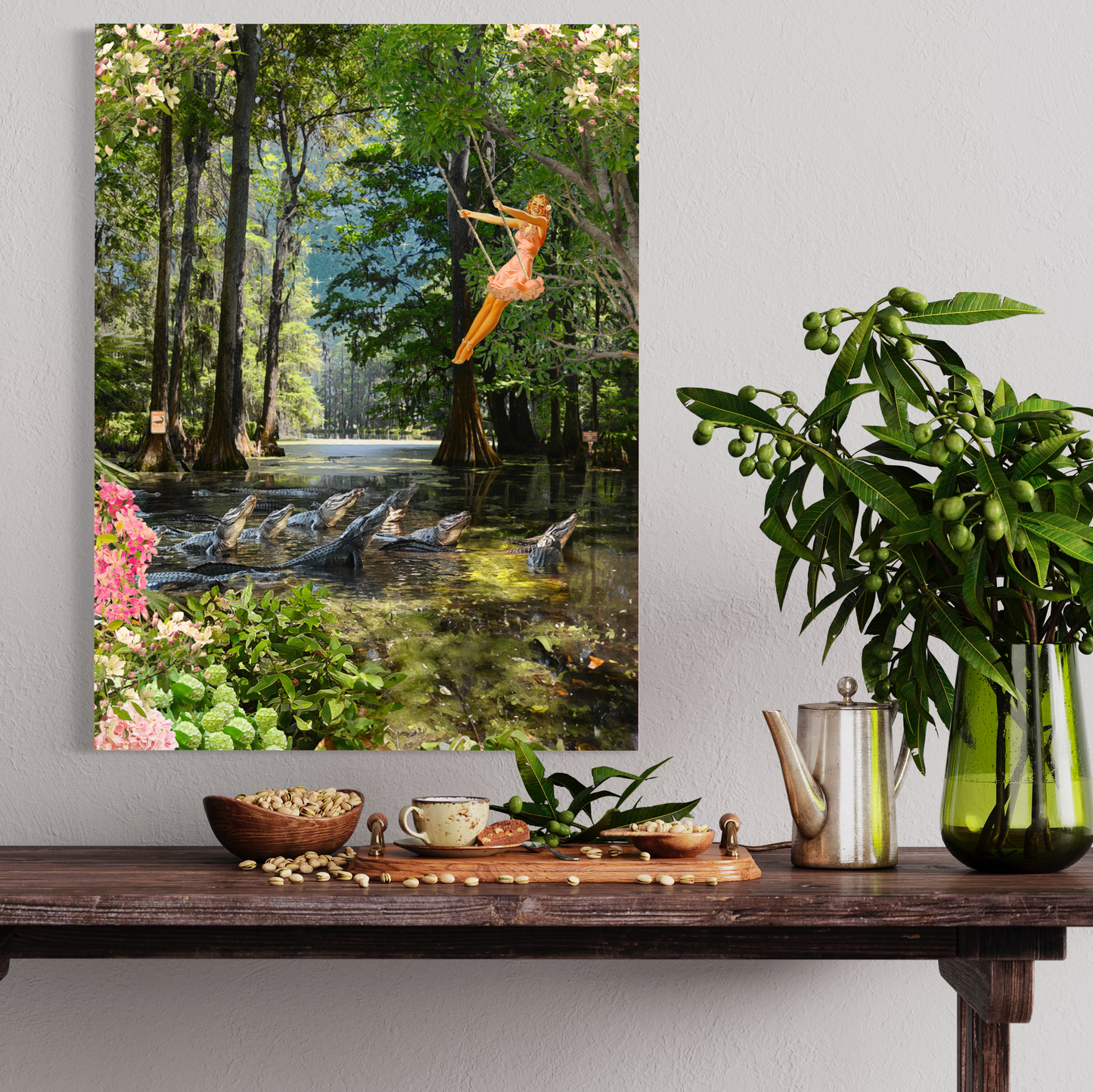 "That Bayou Swing" Canvas Prints