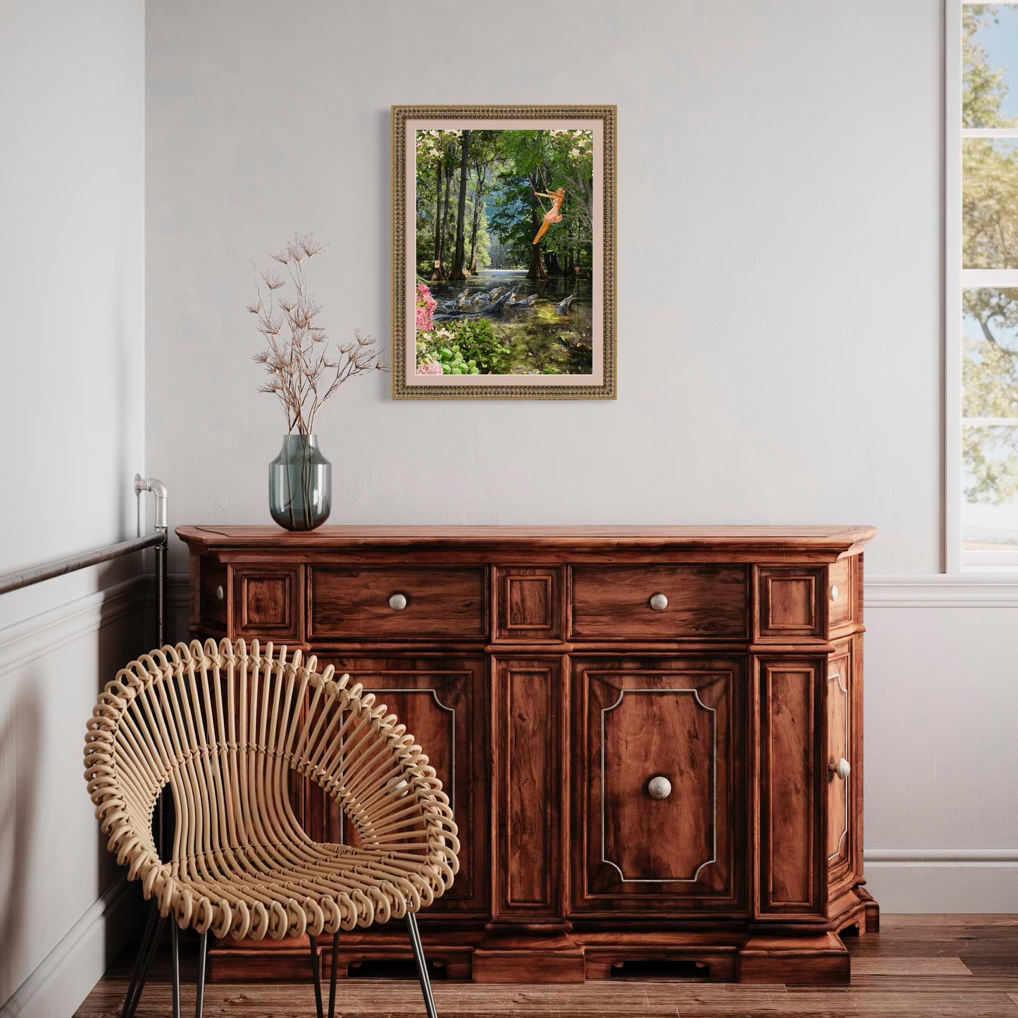 "Bayou Swing" Framed Giclee Prints