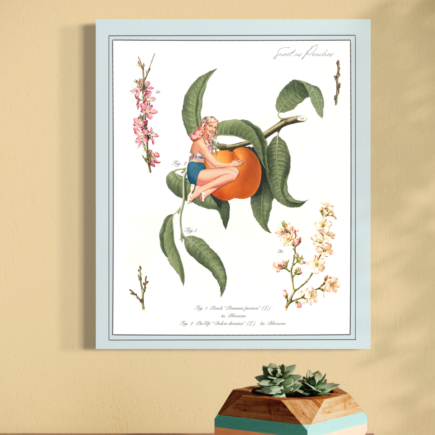 Poster Prints "Sweet As Peaches"