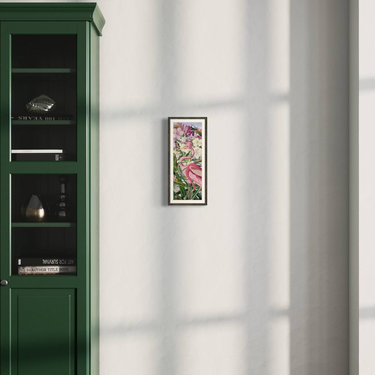 The House That Turned Pink — Framed Giclée Print