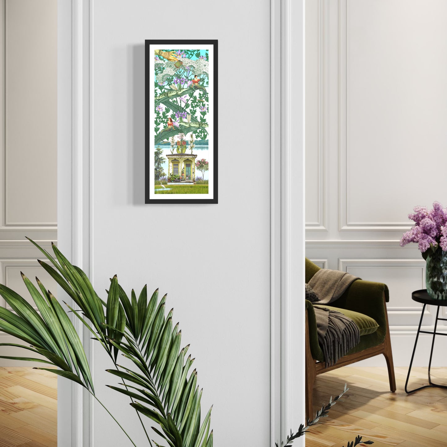 "The House That Grew" Framed Giclee Prints