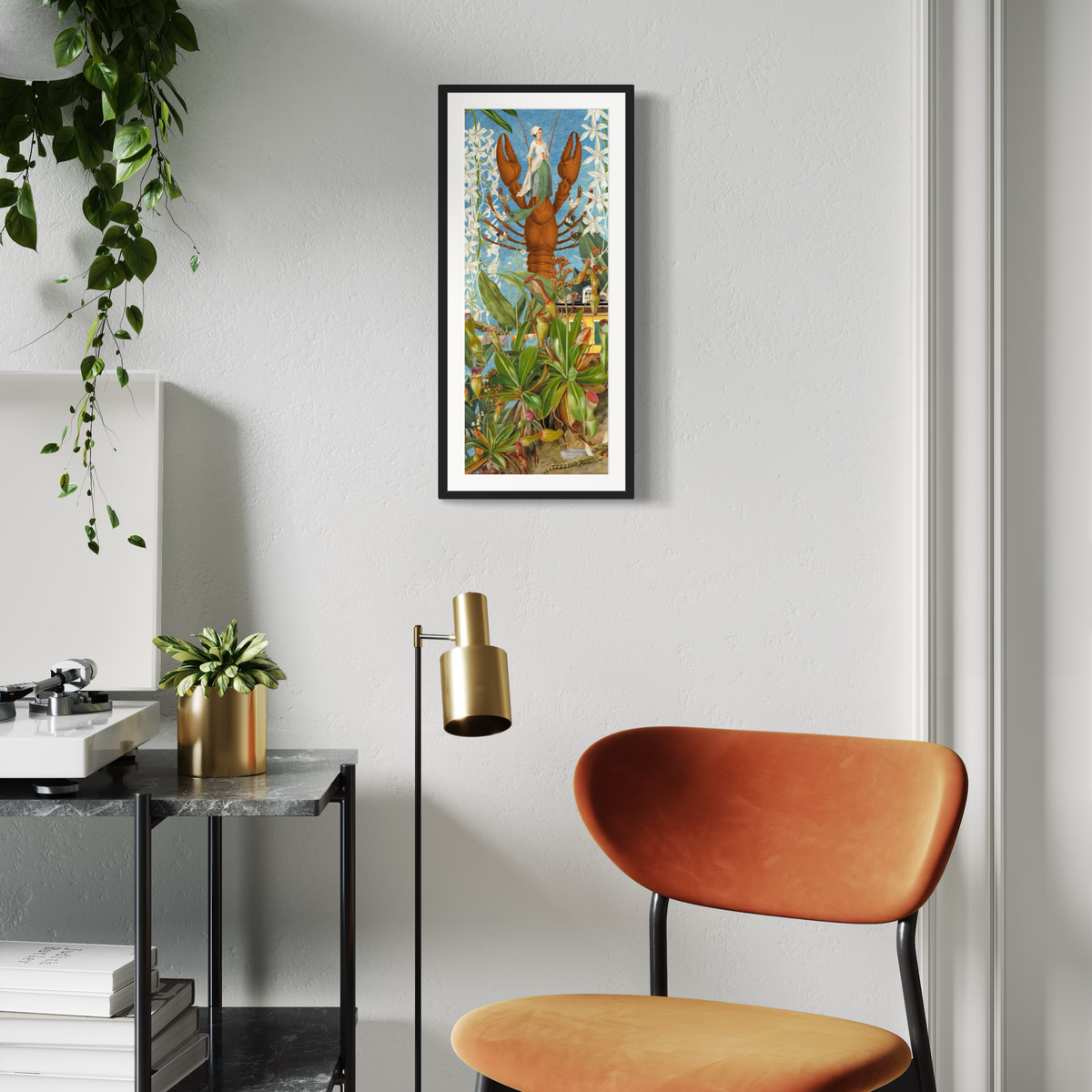 The House That Fed The Rougarou — Framed Giclée Print