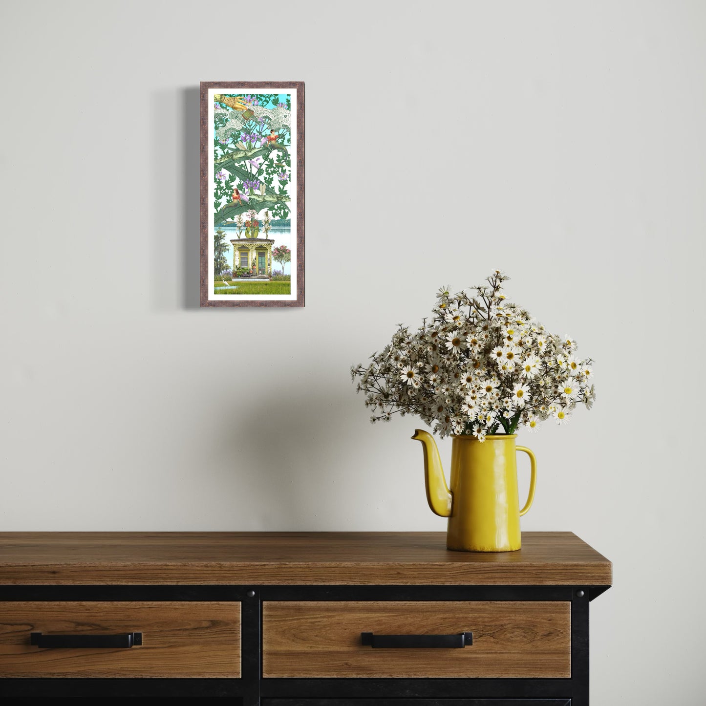 "The House That Grew" Framed Giclee Prints