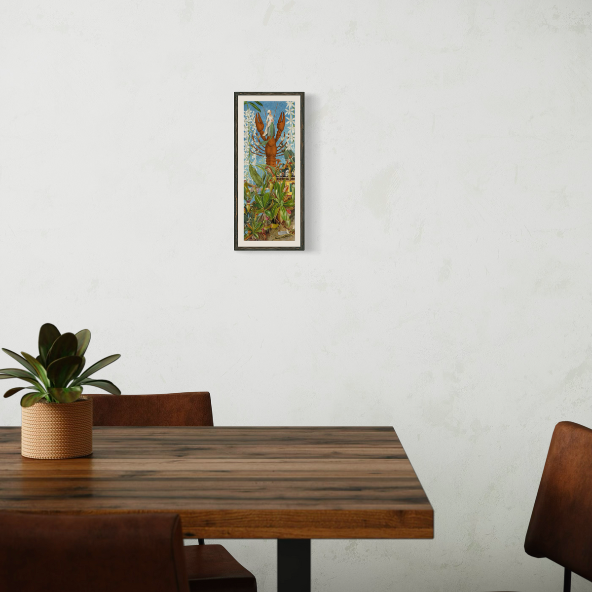 The House That Fed The Rougarou — Framed Giclée Print