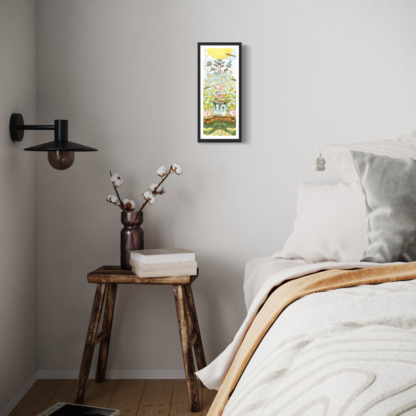 "The House That Traded Trinkets" Framed Giclee Prints