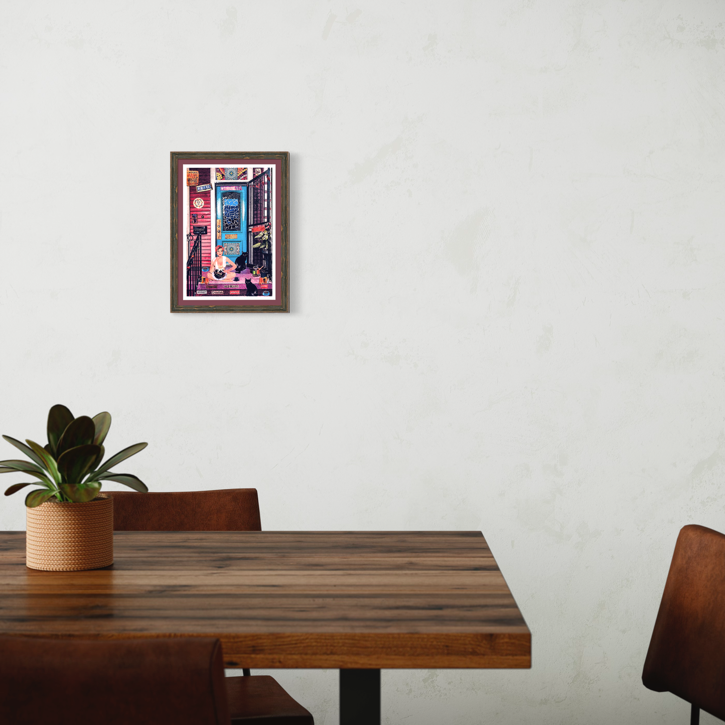 "Waitress on Treme" Framed Prints