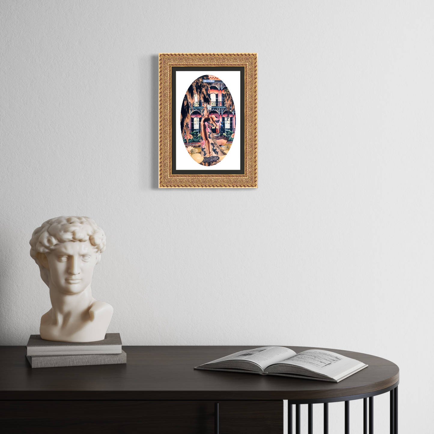 "St. Charles Lady" Framed Prints