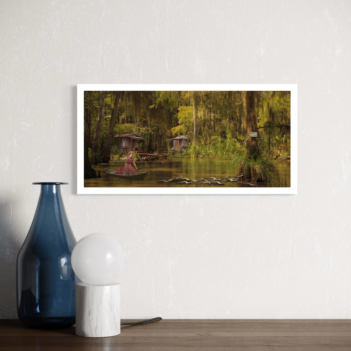 Bayou Reindeer — Fine Art Giclée Print