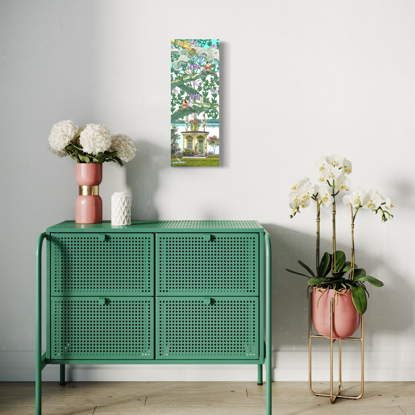 "The House That Grew" Canvas Prints