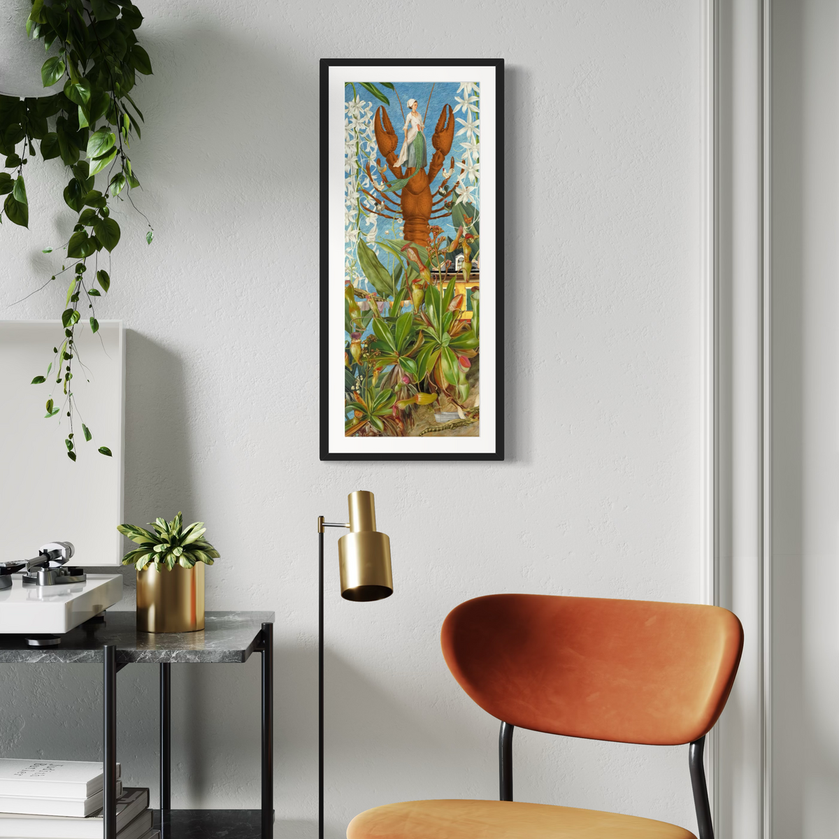 The House That Fed The Rougarou — Framed Giclée Print