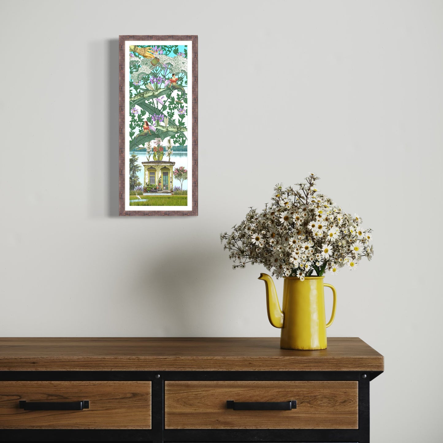 "The House That Grew" Framed Giclee Prints