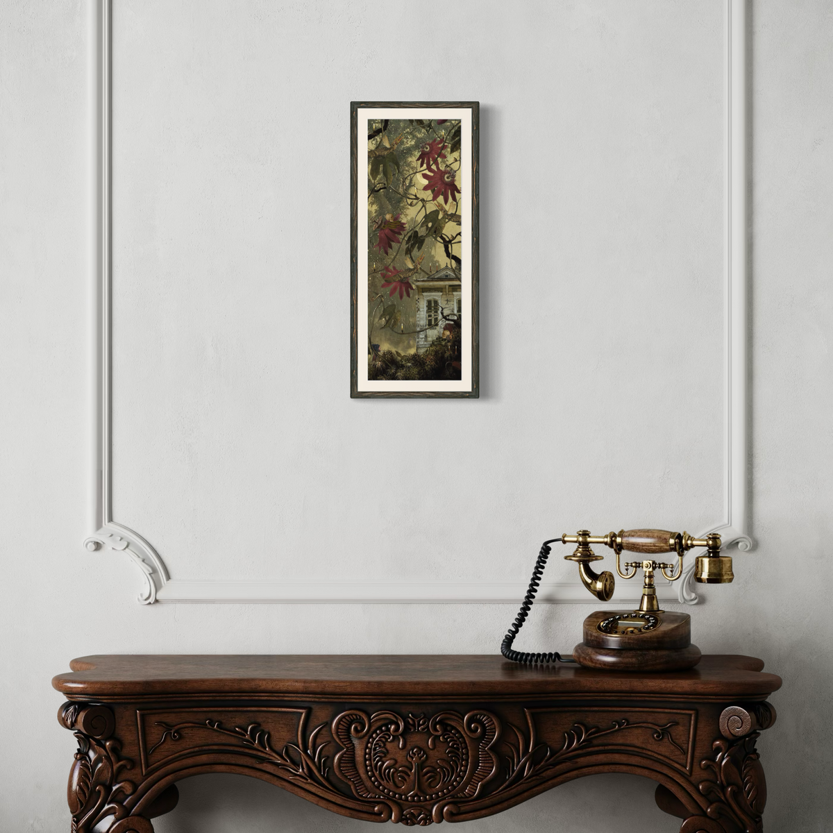 The House That Whispers — Framed Giclée Print
