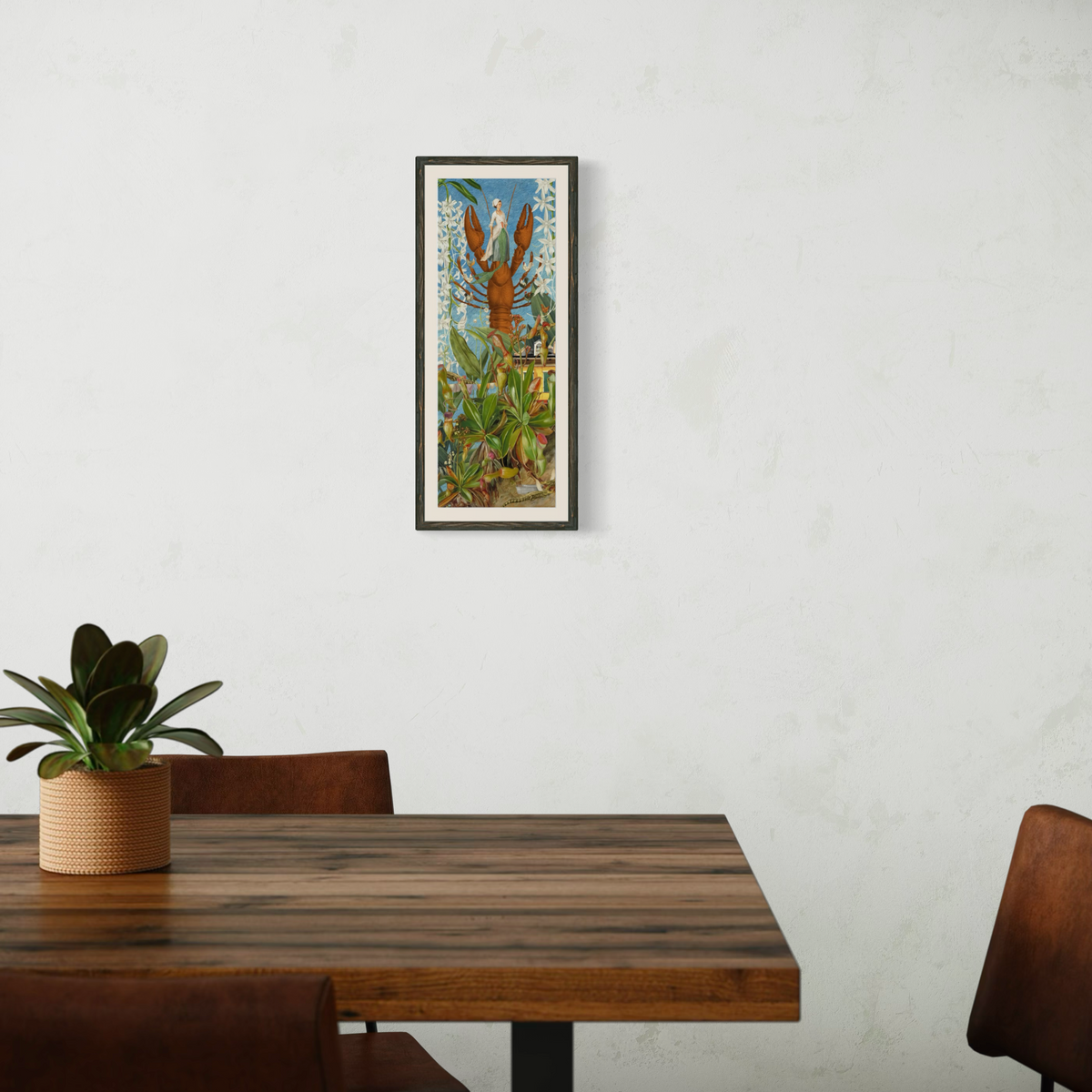 The House That Fed The Rougarou — Framed Giclée Print