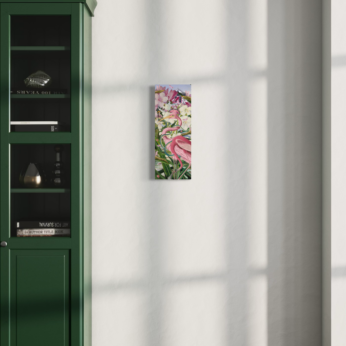 The House That Turned Pink — Canvas Print
