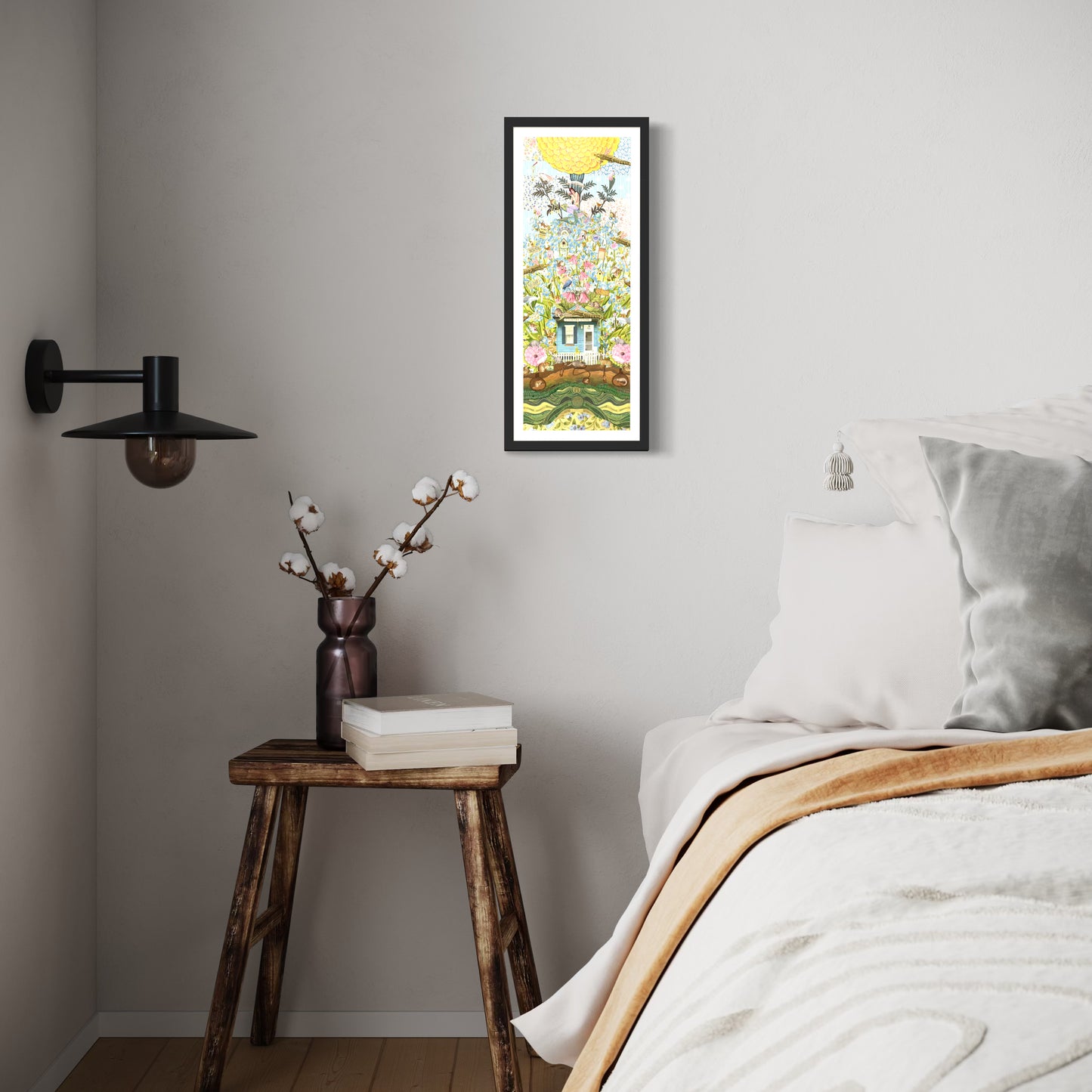 "The House That Traded Trinkets" Framed Giclee Prints
