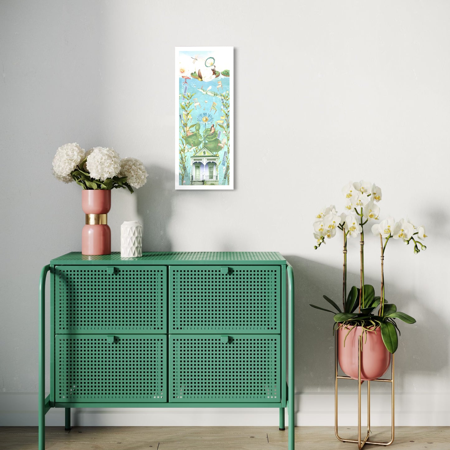 "The House That Sunk" Fine Art Prints