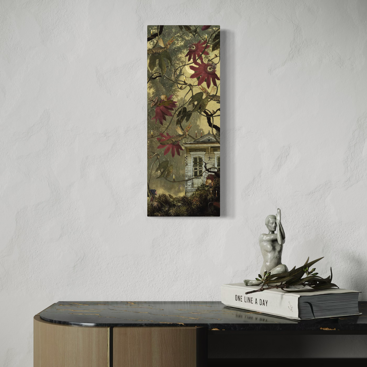 The House That Whispers — Canvas Print