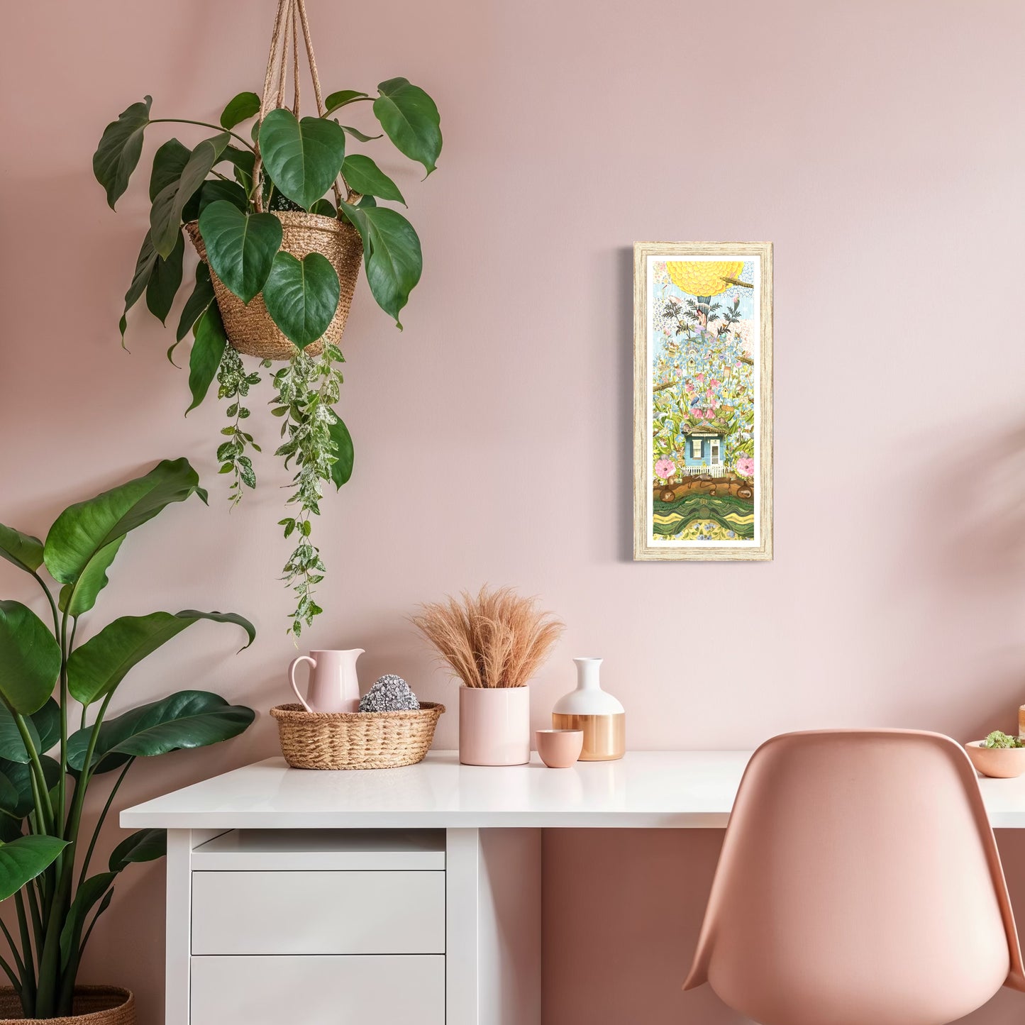 "The House That Traded Trinkets" Framed Giclee Prints