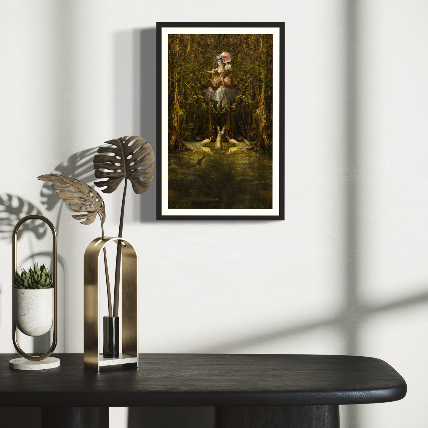 "Bayou Promenade" Framed Prints