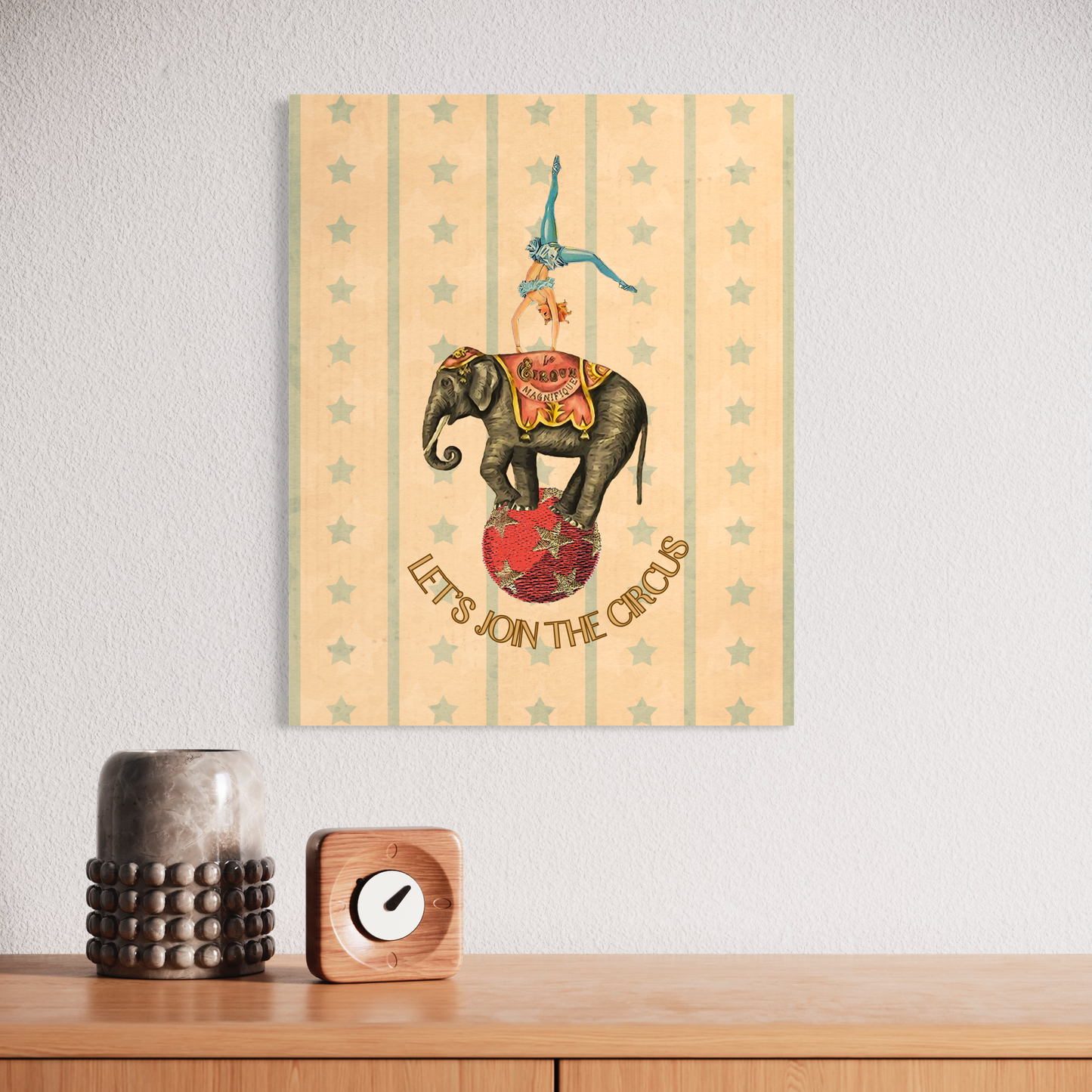 Poster Prints "Let's Join the Circus I"