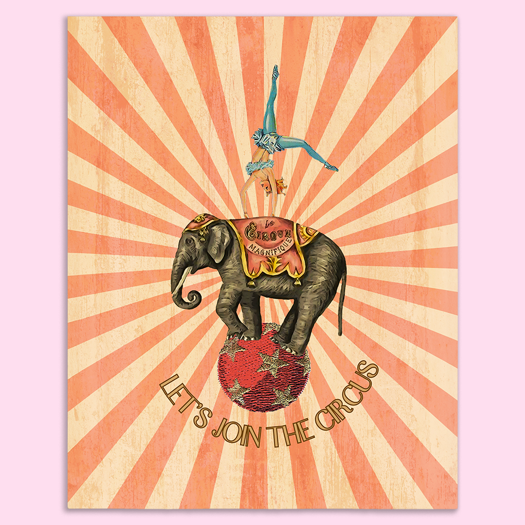 Poster Prints "Let's Join the Circus II"