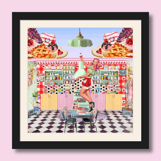 "Bakin' Babs" Framed Prints