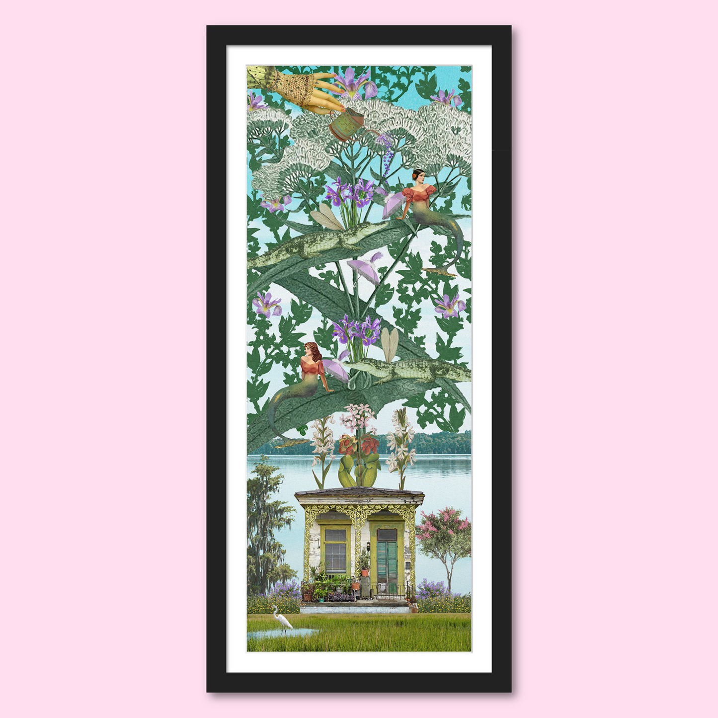 "The House That Grew" Framed Giclee Prints