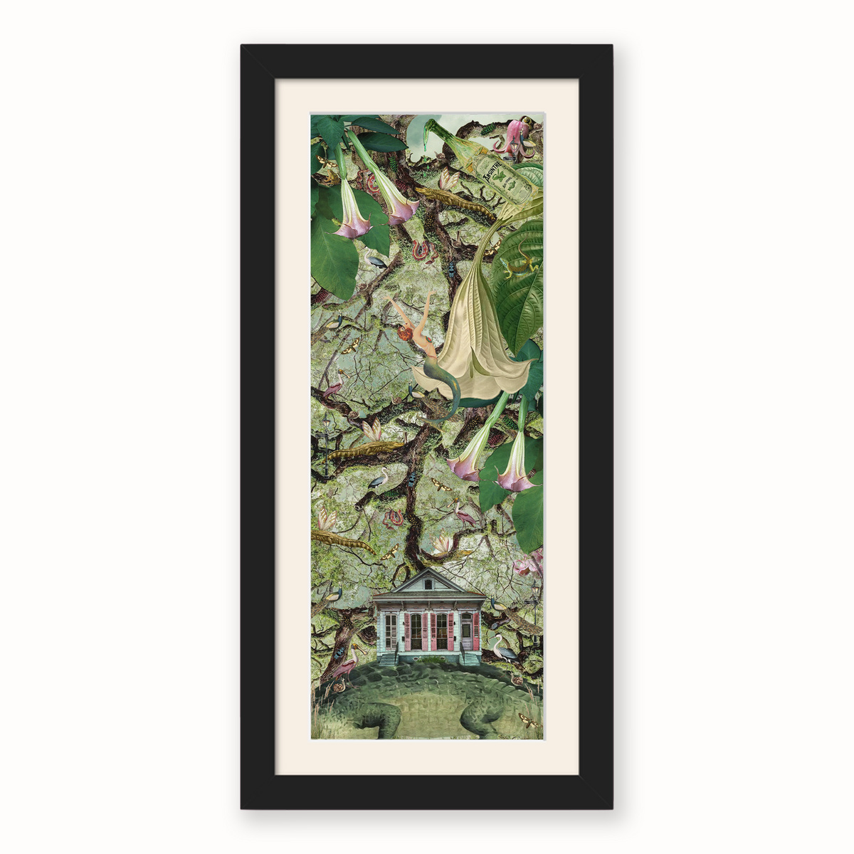 The House That Dreams — Framed Giclée Print