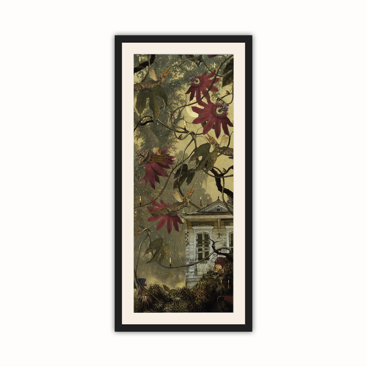 The House That Whispers — Framed Giclée Print
