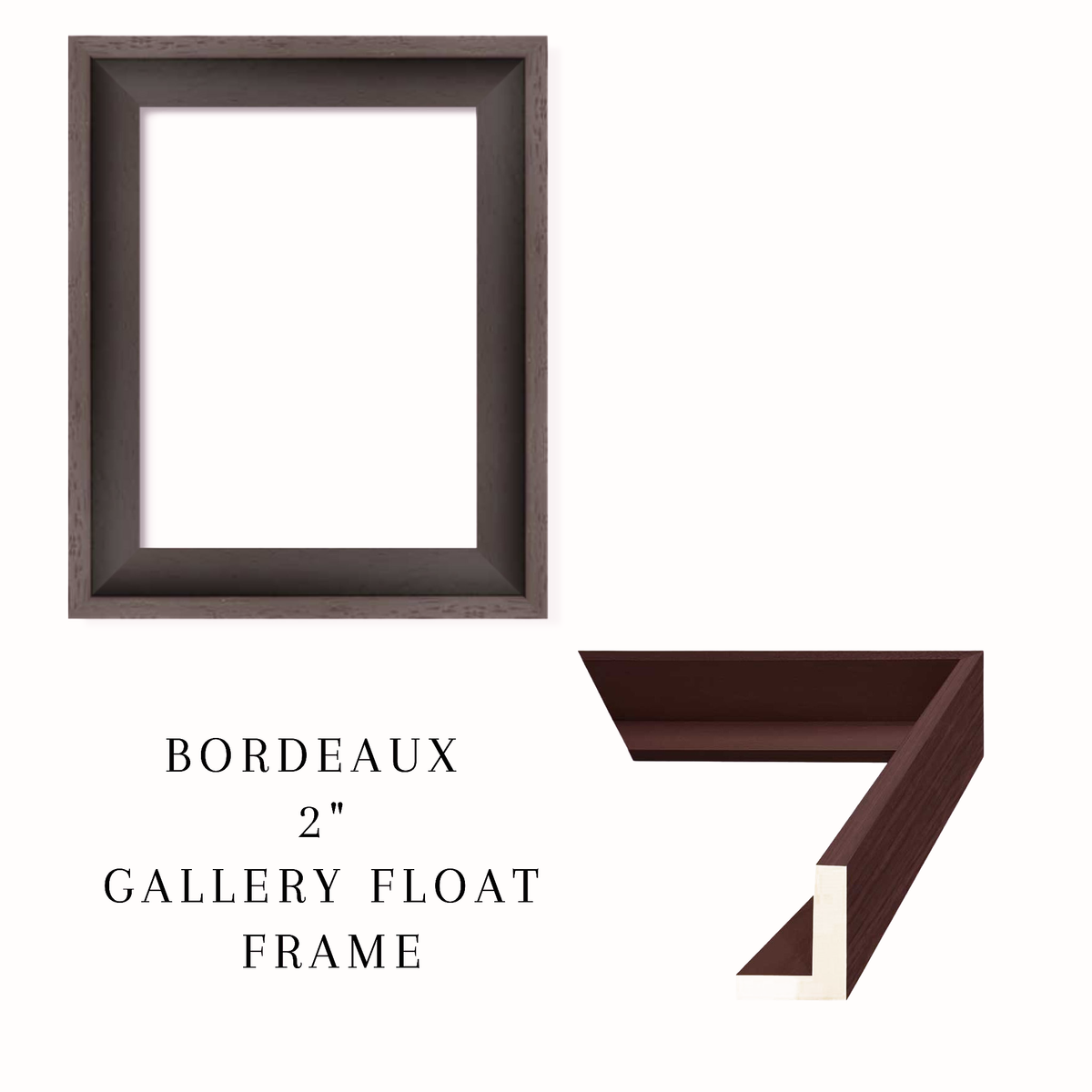 T'es Belle Comme Une Fleur — Framed Canvas Print