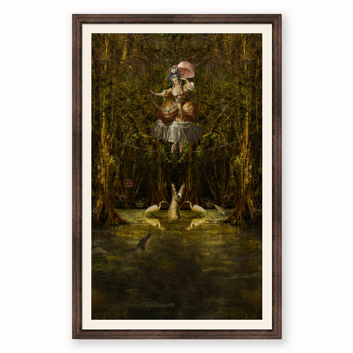 Bayou Promenade — Framed Giclée Print