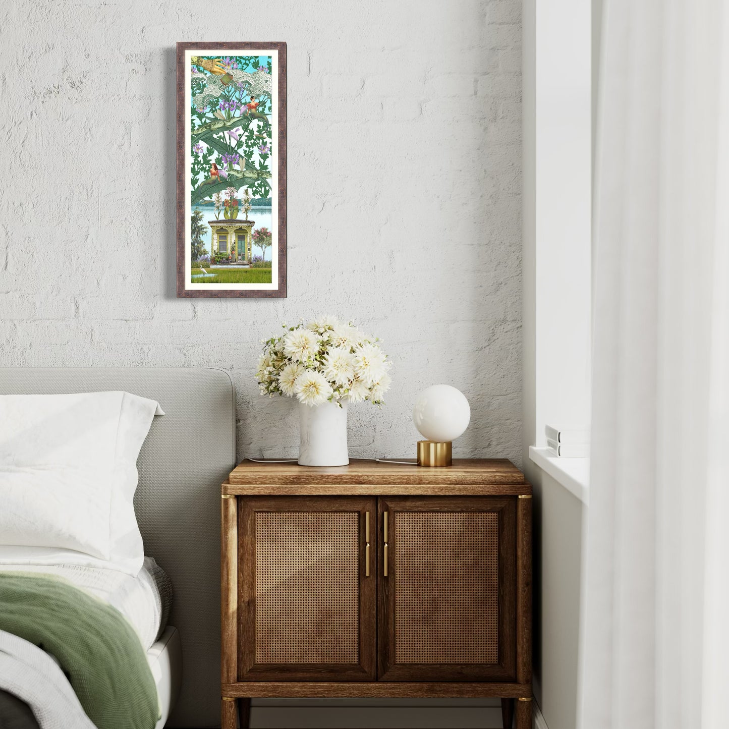 "The House That Grew" Framed Giclee Prints