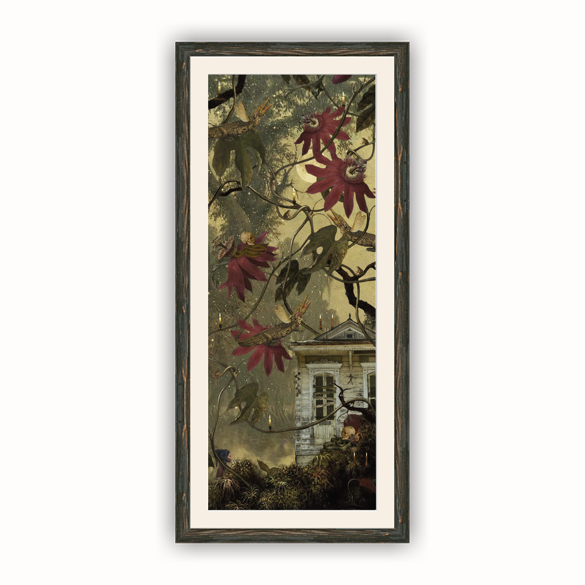 The House That Whispers — Framed Giclée Print