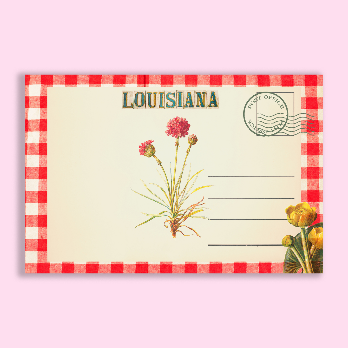 Postcard Prints "Cajun Hot Tub II"