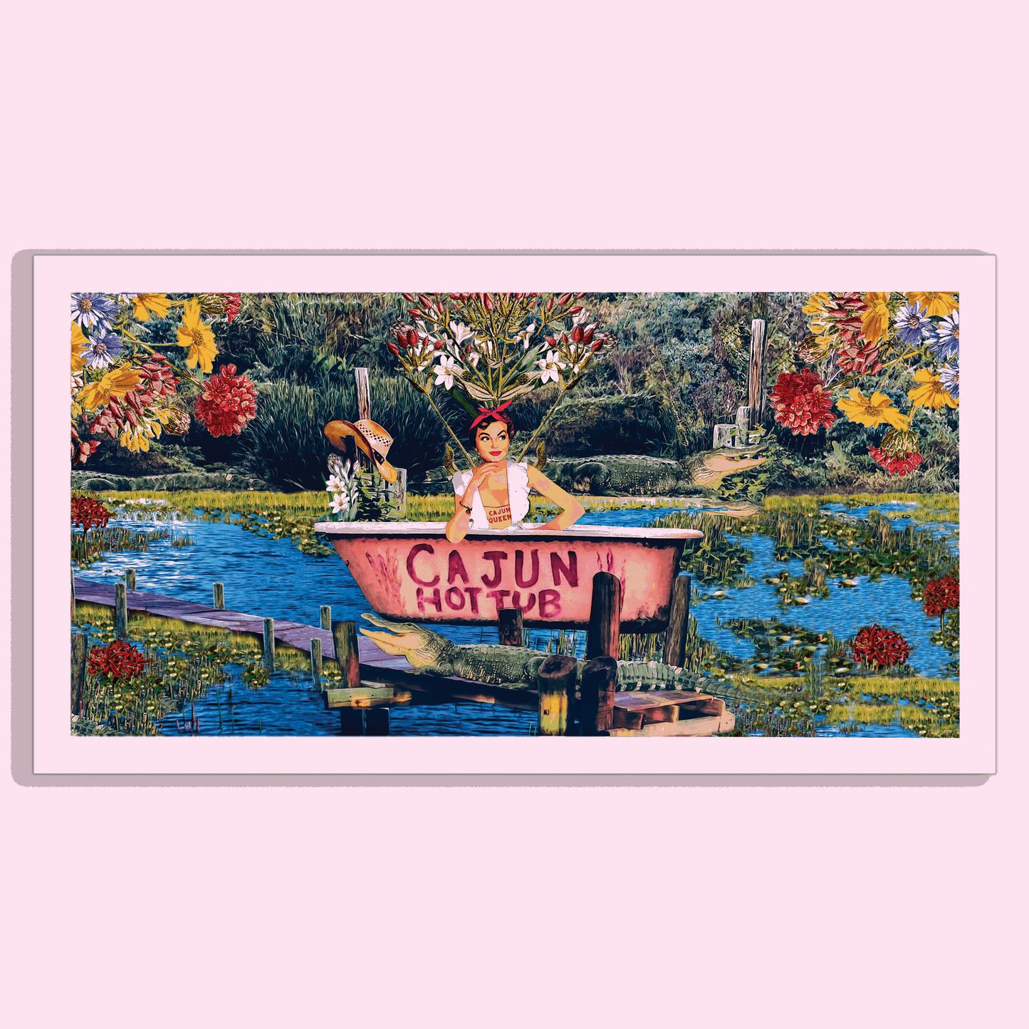 "Cajun Hot Tub II" Fine Art Prints