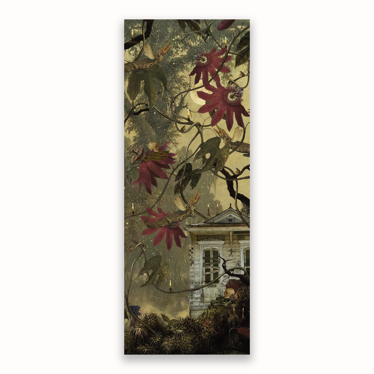 The House That Whispers — Canvas Print