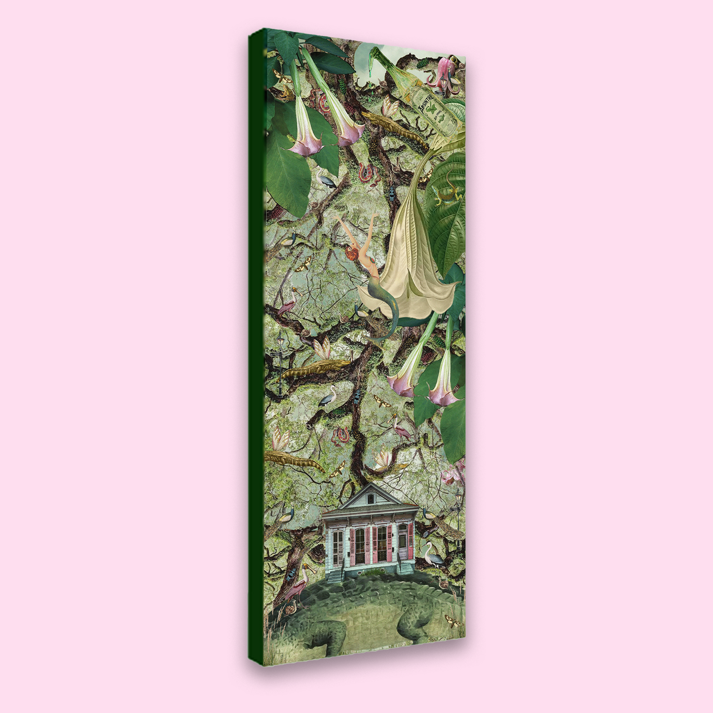 "The House That Dreams" Canvas Prints