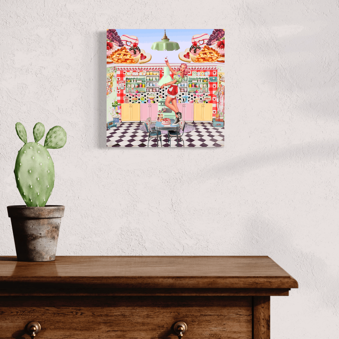 "Bakin' Babs" Canvas Prints