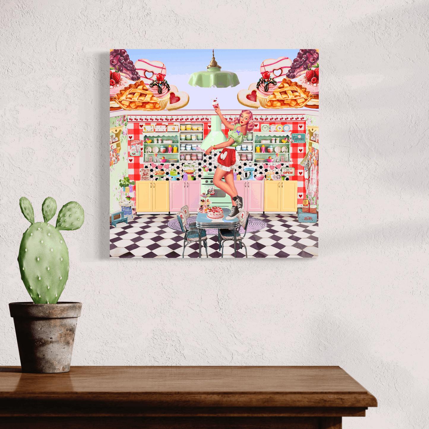 "Bakin' Babs" Canvas Prints