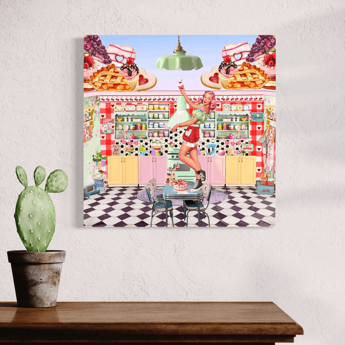 "Bakin' Babs" Canvas Prints