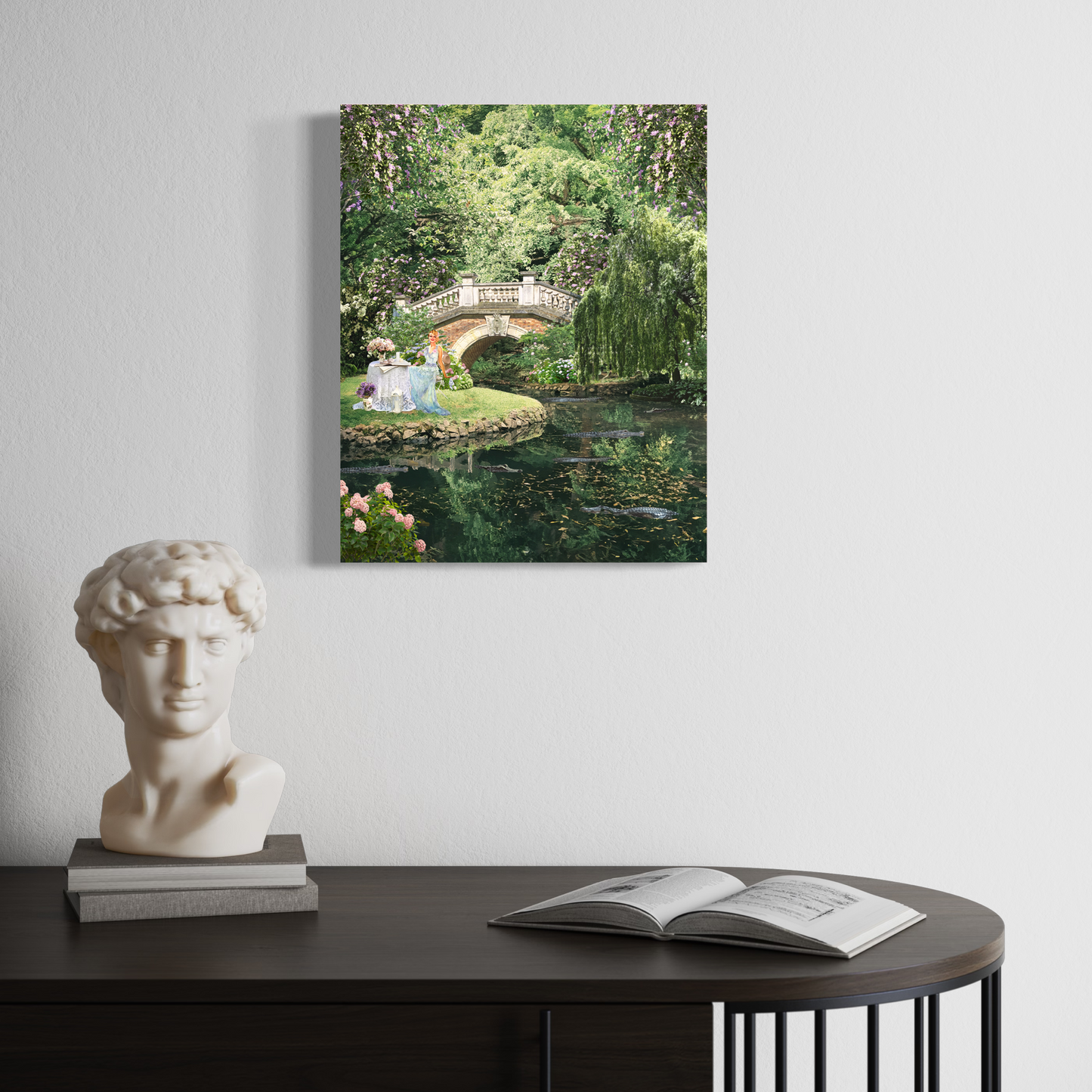 "Bayou Tea Party" Canvas Prints