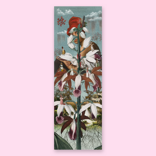 "T'es Belle Comme Une Fleur" Canvas Prints