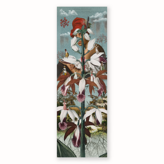 T'es Belle Comme Une Fleur — Canvas Print