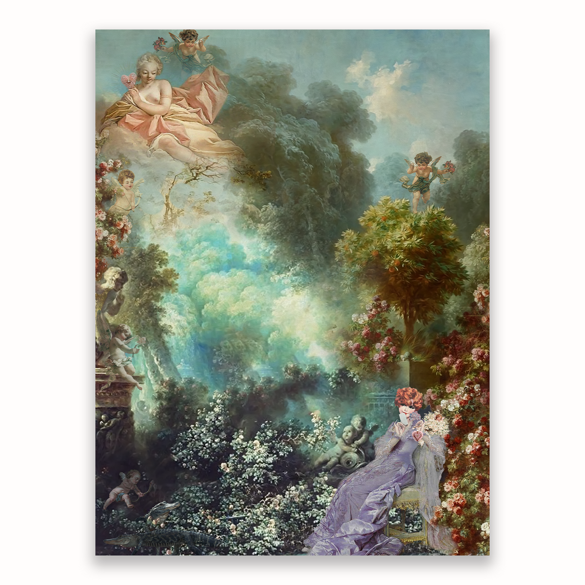 Bayou Love Letter — Canvas Print